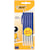 Balpen BIC M10 Clic, 0,4 mm, medium punt, blauw, blister 4+1
