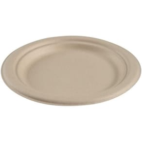 Tallrik Miljö Bagasse 18 cm 50/fp