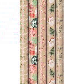 Geschenkpapierrolle ZÖWIE Nature Spirit, 2m x 70cm, Weihnachten