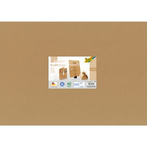 Kraftkarton Folia 25BG, natur, 230 g/m², 700 x 500 mm, 25 Blatt