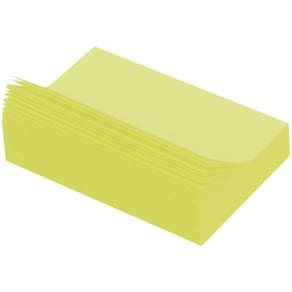 Haftnotizblock DONAU, 100 Blatt, gelb, 102x76 mm