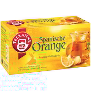 Früchtetee TEEKANNE Spanische Orange, 20 Beutel