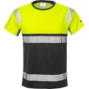 T-shirt varsel FRISTADS 7518 gul kl1 XL