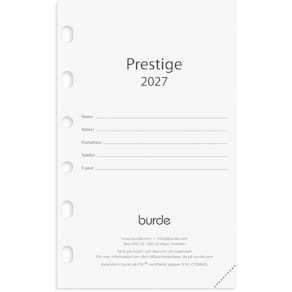 Burde Compact Prestige kalendersats 2027