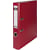 Ordner Pergamy, A4, PP/papier, rug 5 cm, bordeaux, zonder rand
