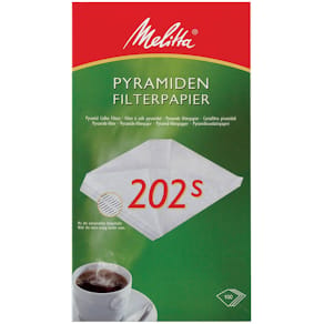 Kaffeefilter Melitta Pyramiden, 100 St., weiß