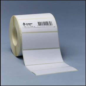 Etiketter Avery 36 x 75 mm hvid, rulle 1000 stk