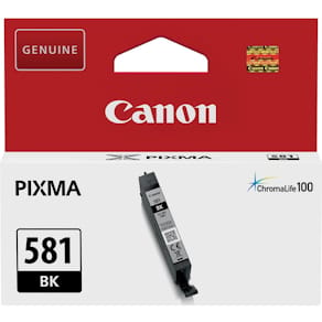 Inktcartridge Canon CLI-581BK, zwart, 200 foto's, OEM 2106C001