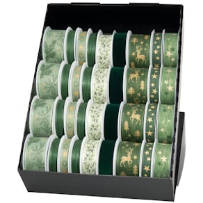 Zierbandpräsenter GOLDINA, 36-teilig, grün