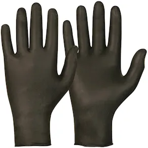 Handske Nitril, svart M 100/fp