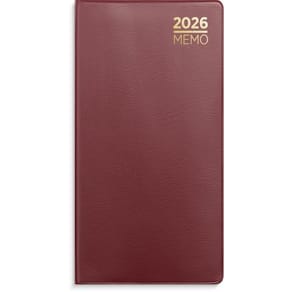 Lommekalender GRIEG Memo 2026 plast burg