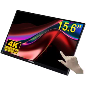 15.6" Portable Touchscreen Monitor 4K Ultra HD Metal Housing