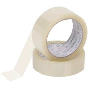 Packband Q-CONNECT, 38 mm x 66 m, transparent