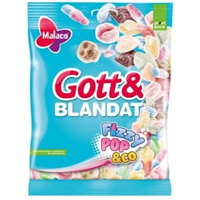 Godteri MALACO G&B Fizzy pop 480g