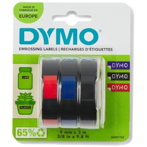 Prägeband DYMO Starter Set, 3 St. sortiert