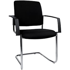 Besucherstuhl Topstar B2B, schwarz