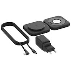 Belkin BoostCharge Pro 2-in-1 - Trådlös laddningsplatta +