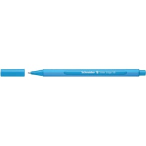 Balpen Schneider Slider Edge, extra breed, lichtblauw