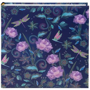 Einsteckalbum TURNOWSKY Nature´s Melody, blau, 23x23 cm, für 200