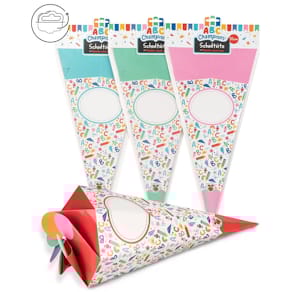 Schultüte TRENDHAUS ABC CHAMPIONS, faltbar, sortiert