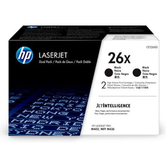 Toner HP CF226XD No 26X Sort (2)