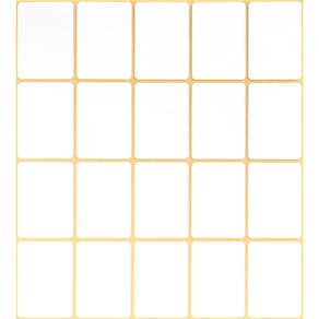 Vielzweck-Etiketten Avery Zweckform, 32 x 23 mm, 560 St., weiß