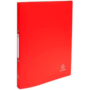 Ordner EXACOMPTA unifarben, A4, PP, rot