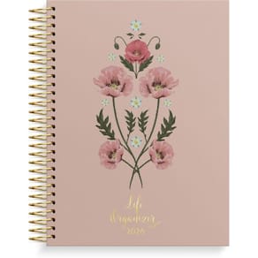 Life Organizer 2026 rosa