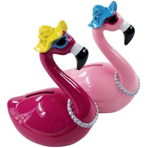 Spardose PBS Flamingo, rosa und pink sortiert