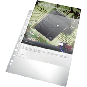 Prospekthülle BENE, PP, 100 Stück, A4, transparent