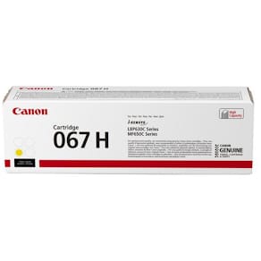 Toner CANON 067H 2,35K gul