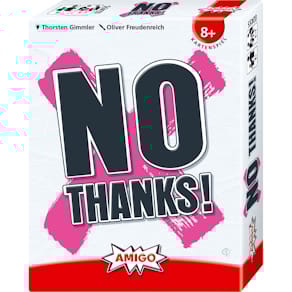 Kartenspiel AMIGO No Thanks!, inkl. Sonderkarten, ab 8 Jahren