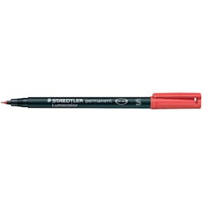 Folienstift STAEDTLER Lumocolor permanent S, rot