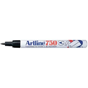 Textilpenna Artline 750 svart 1-blister
