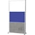 Scheidingswand MAUL MAULconnecto, 1 x whiteboard, 1 x textiel, 1x
