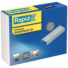 Heftklammern Rapid Omnipress 60, verzinkt
