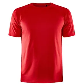Tränings tee CRAFT Core herr röd 3XL
