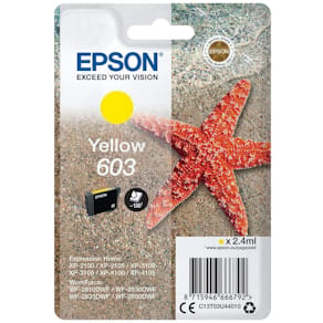 Bläckpatron EPSON T03U 603 gul
