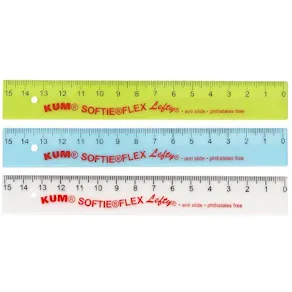 Linjal KUM softie Vänsterhänt 15cm