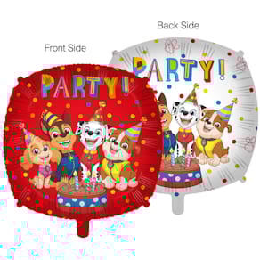 Folienballon PROCOS Paw Patrol Party, bunt, 46 cm