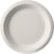 Bord Conpax Pure, rond, wit, diameter 23 cm, uit suikerriet, pak 