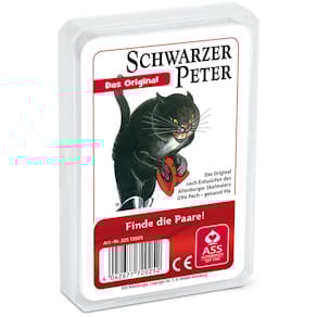 Kartenspiel ASS Quartett Schwarzer Peter, 33 Karten, ab 4 Jahren