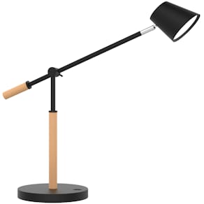 Lampe Vicky LED sort/træ