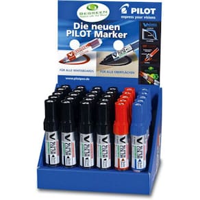 Märkpenna PILOT V Super Color sned röd