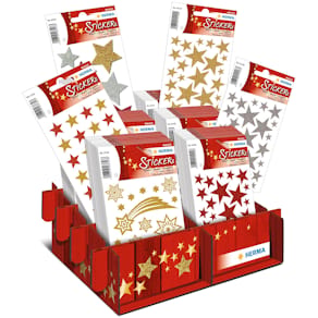 Herma stickers Magic stjärnor display (60)