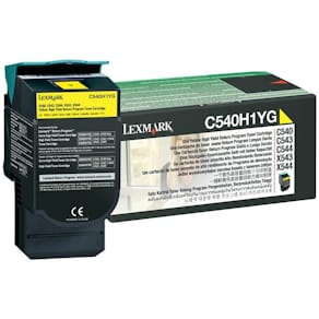 Toner LEXMARK C540H1YG 2K gul