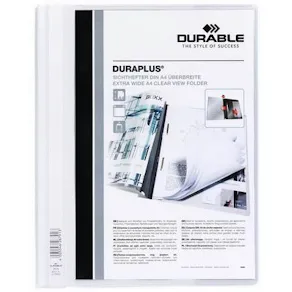 Offertmapp DURAPLUS EU m.ficka A4+ vit
