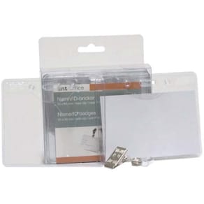 Kortlommer BNT transparent 60 x 90 mm, 10 stk