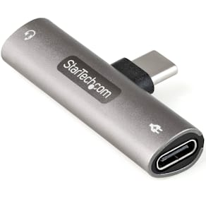 StarTech.com USB-C-ljud- och laddningsadapter - USB-C
