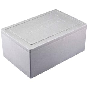 Termokasse Plus Pack 1/1 GN, EPS, grå, 595x388x262mm, 1 stk